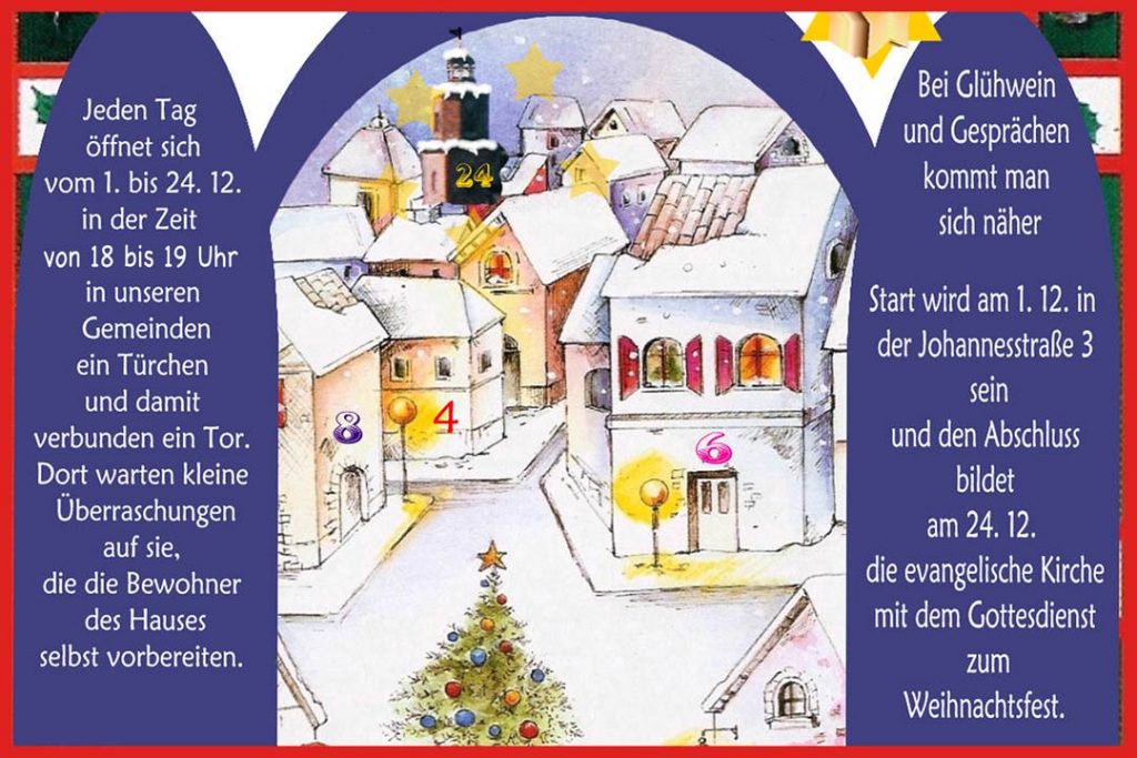 Rastenberg, Advent, Adventskalender