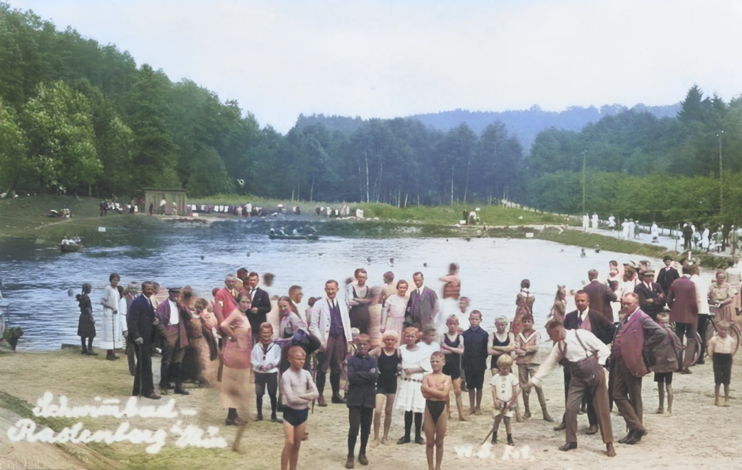 Rastenberg, Waldschwimmbad, Freibad, Wald