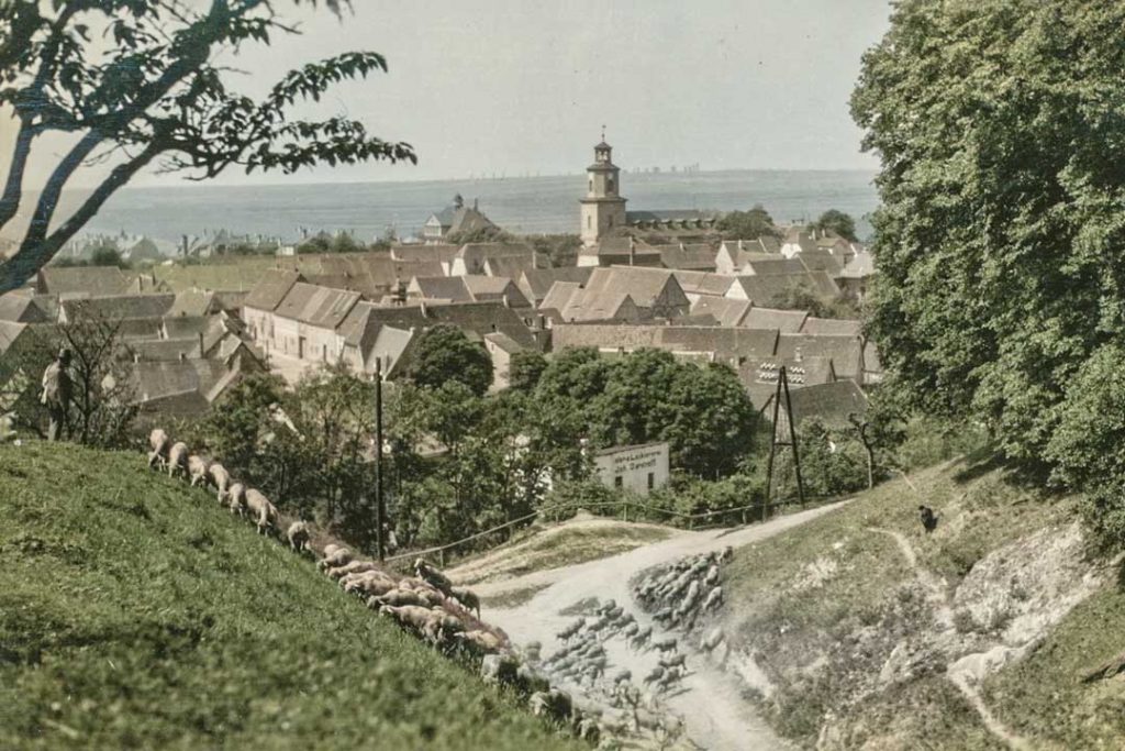 Rastenberg-Stadtansicht vom Burgberg