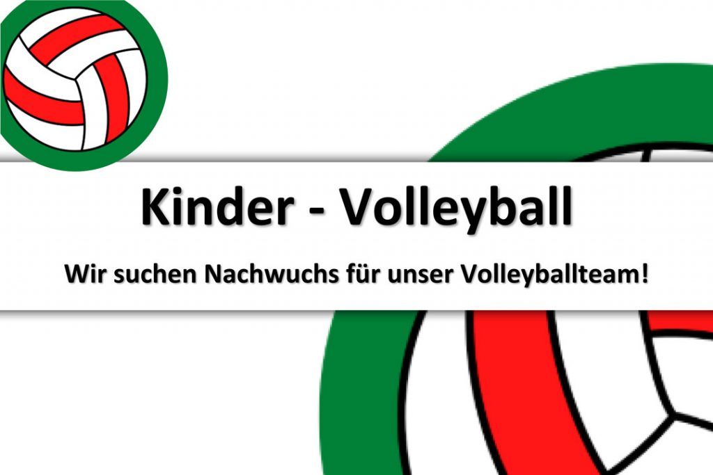 Sport - Freizeit in Rastenberg - Kinder- und Jugendvolleyball