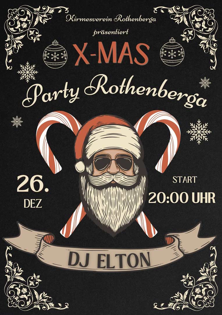 X-Mas in Rothenberga - die Weihnachtsparty