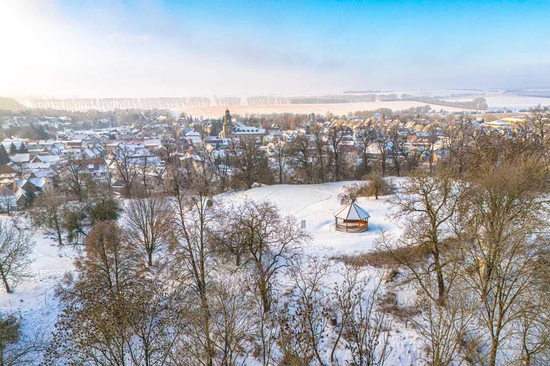 Stadt Rastenberg, Blick vom Burgberg