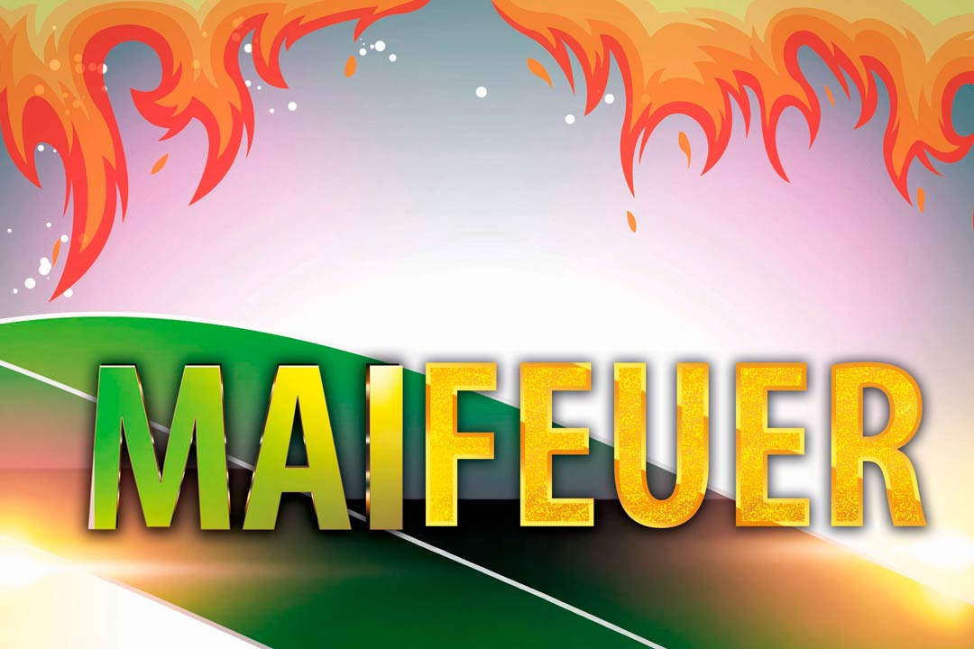 Maifeuer in Bachra