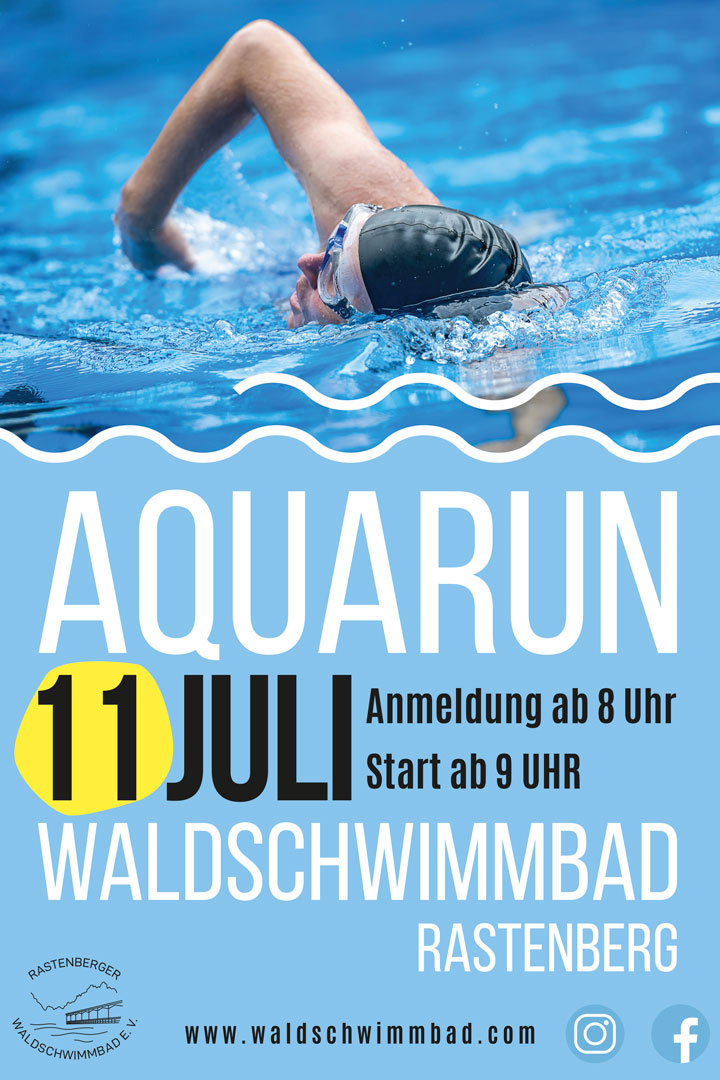 AquaRun_WaldBad Rastenberg, Walschwimmbad - Aquarun